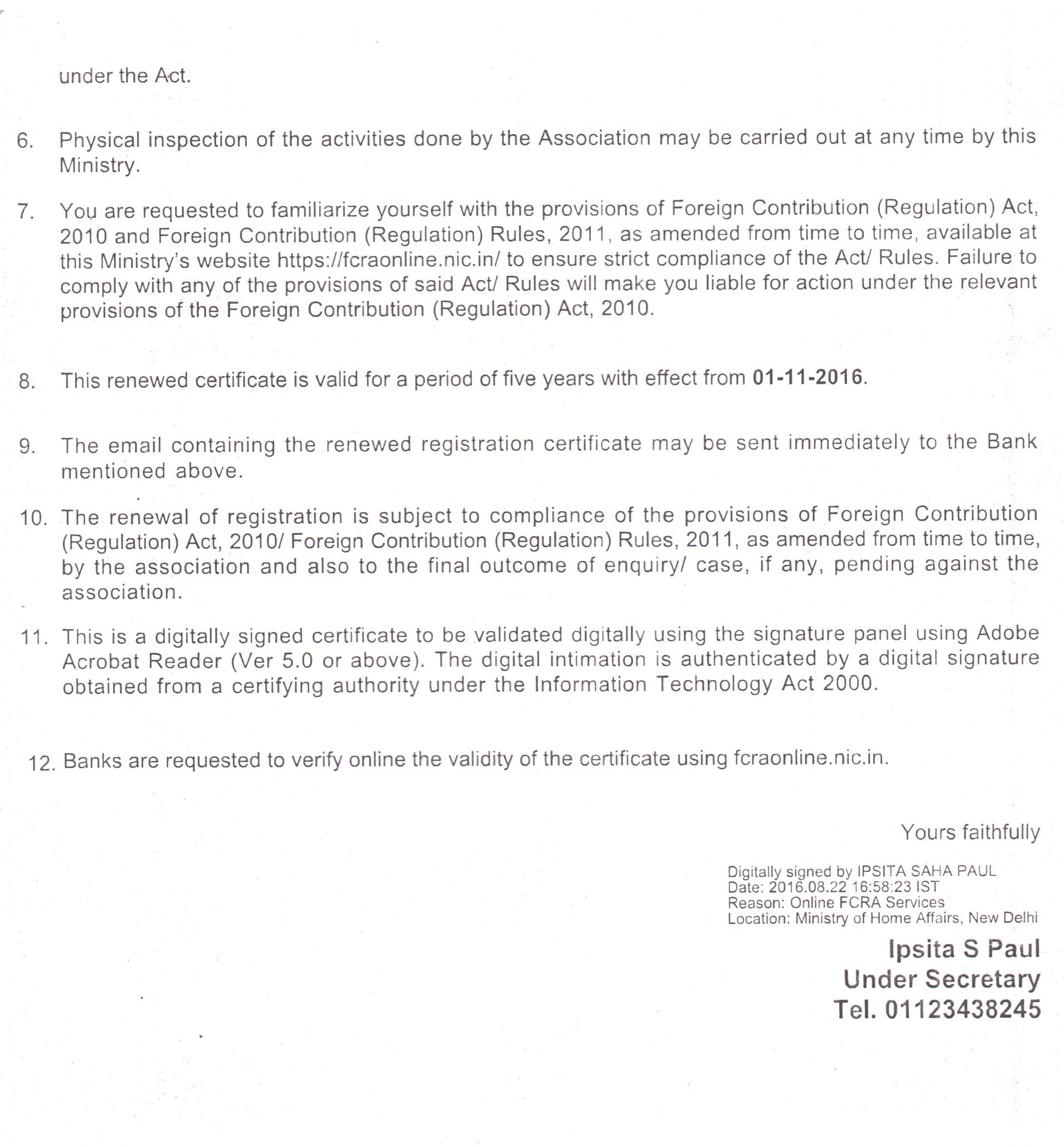 Certificate 2
